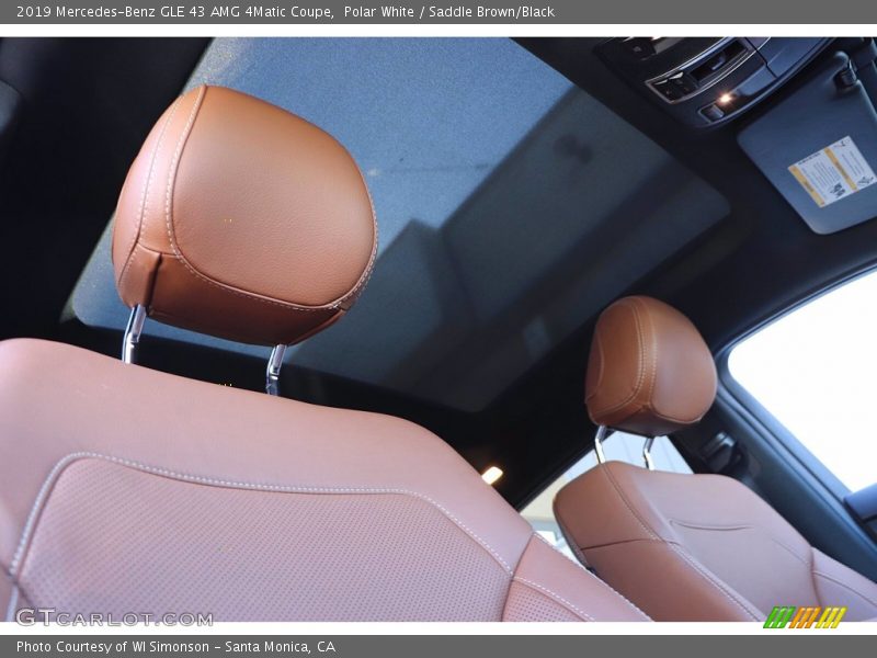 Front Seat of 2019 GLE 43 AMG 4Matic Coupe