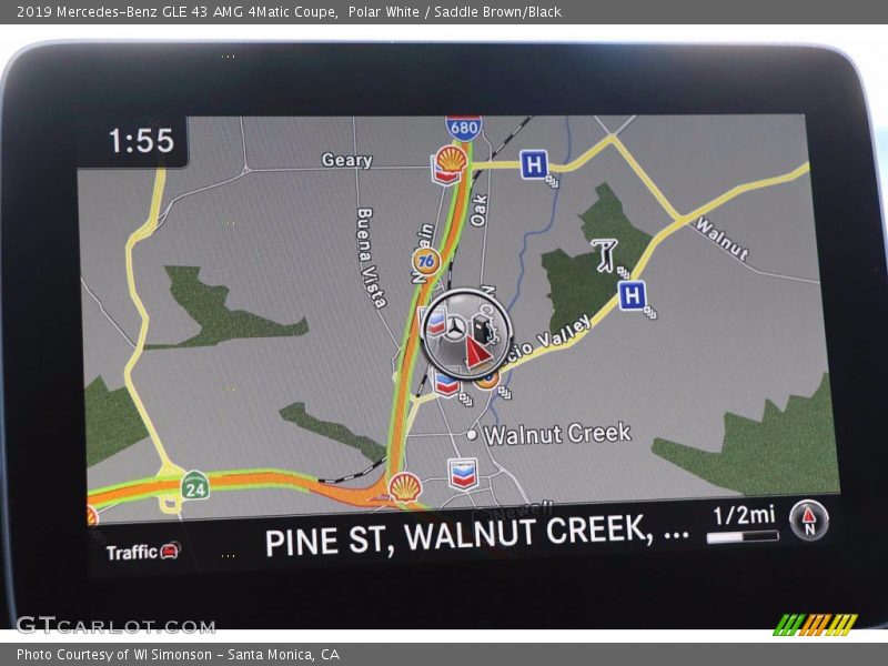 Polar White / Saddle Brown/Black 2019 Mercedes-Benz GLE 43 AMG 4Matic Coupe