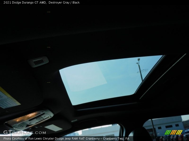 Destroyer Gray / Black 2021 Dodge Durango GT AWD