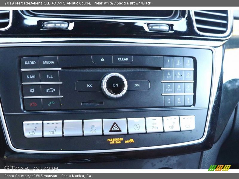 Polar White / Saddle Brown/Black 2019 Mercedes-Benz GLE 43 AMG 4Matic Coupe