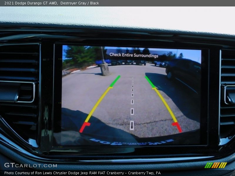 Destroyer Gray / Black 2021 Dodge Durango GT AWD