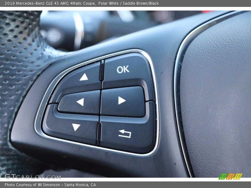 Polar White / Saddle Brown/Black 2019 Mercedes-Benz GLE 43 AMG 4Matic Coupe