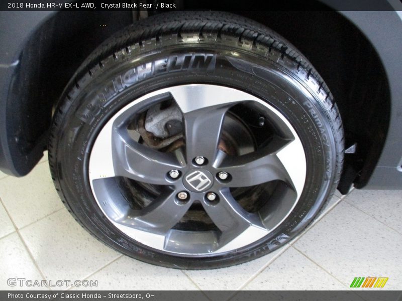 Crystal Black Pearl / Black 2018 Honda HR-V EX-L AWD