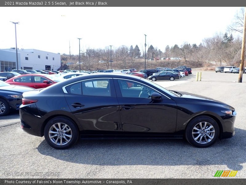 Jet Black Mica / Black 2021 Mazda Mazda3 2.5 S Sedan