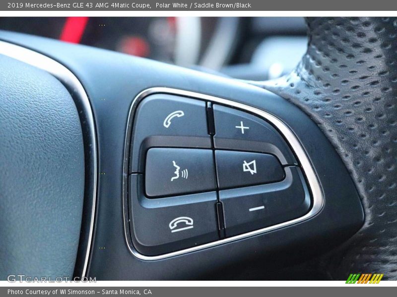 Polar White / Saddle Brown/Black 2019 Mercedes-Benz GLE 43 AMG 4Matic Coupe