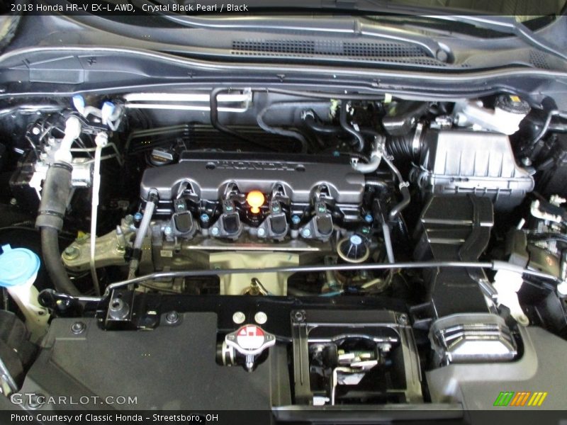 Crystal Black Pearl / Black 2018 Honda HR-V EX-L AWD