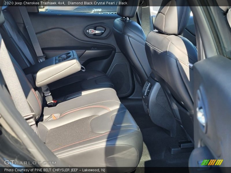 Diamond Black Crystal Pearl / Black 2020 Jeep Cherokee Trailhawk 4x4