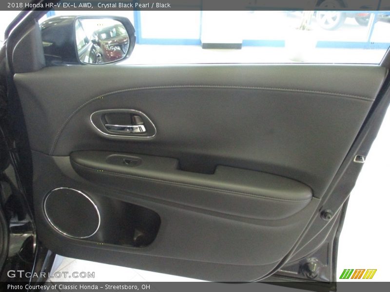 Crystal Black Pearl / Black 2018 Honda HR-V EX-L AWD
