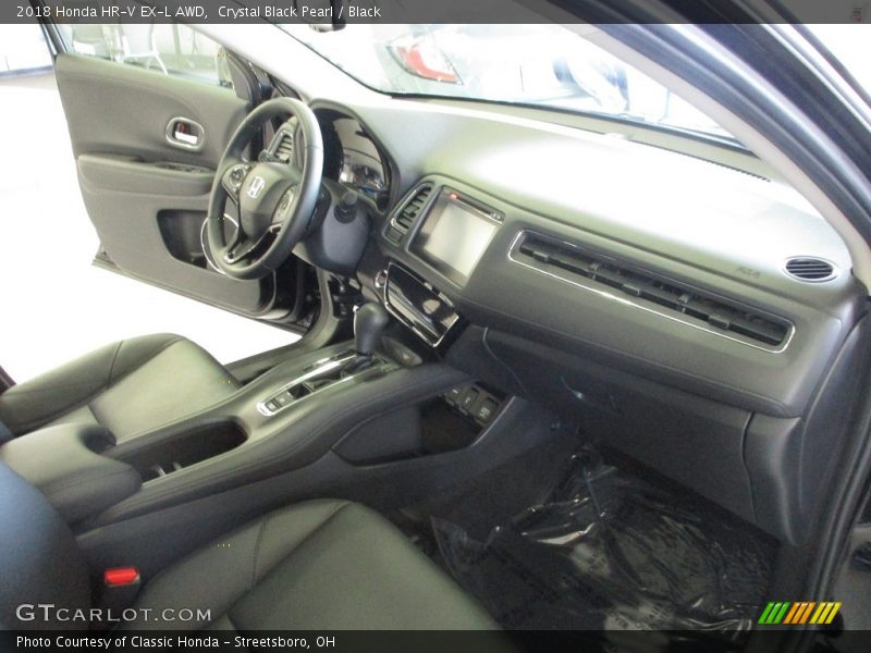 Crystal Black Pearl / Black 2018 Honda HR-V EX-L AWD