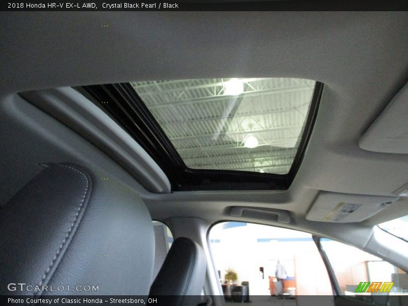 Crystal Black Pearl / Black 2018 Honda HR-V EX-L AWD