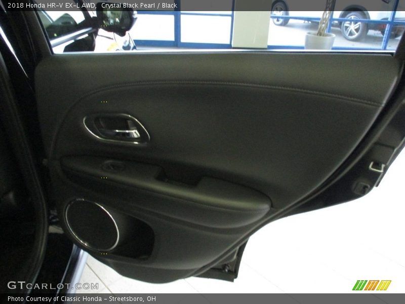 Crystal Black Pearl / Black 2018 Honda HR-V EX-L AWD