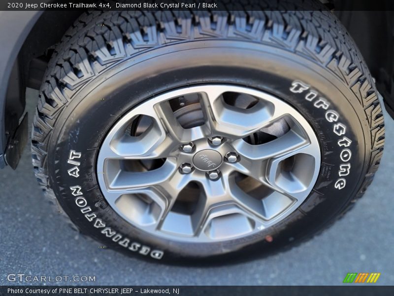 Diamond Black Crystal Pearl / Black 2020 Jeep Cherokee Trailhawk 4x4