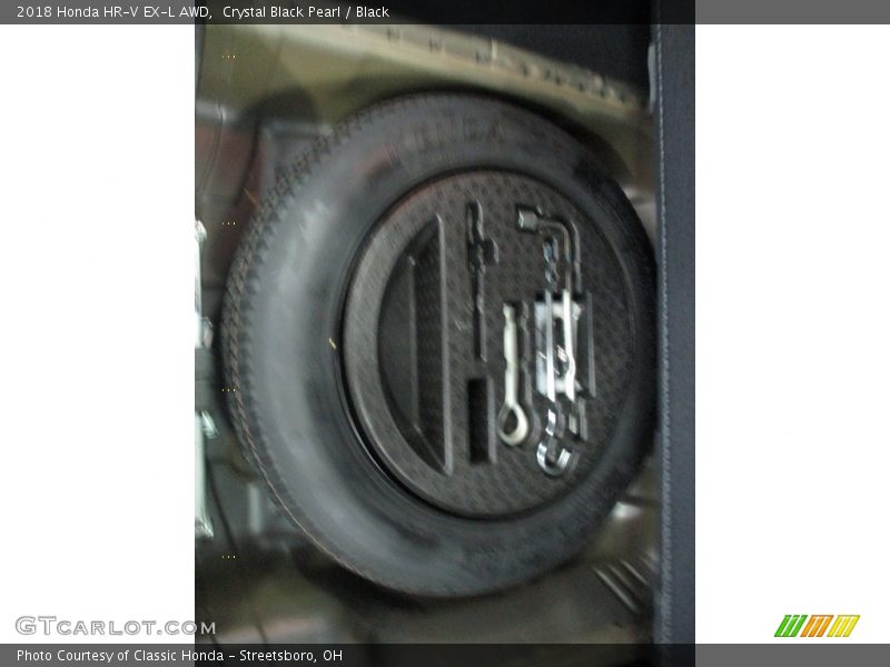 Crystal Black Pearl / Black 2018 Honda HR-V EX-L AWD