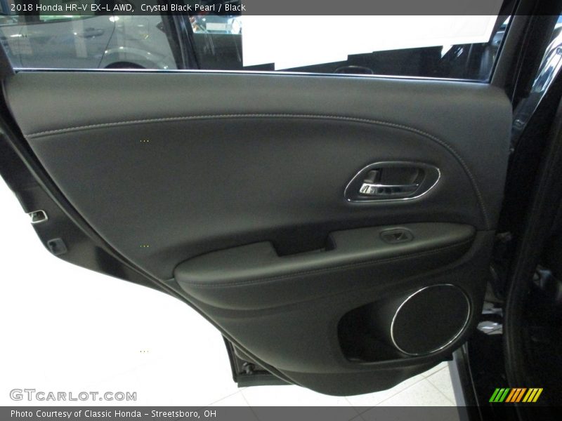 Crystal Black Pearl / Black 2018 Honda HR-V EX-L AWD
