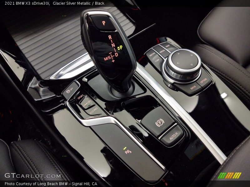 Glacier Silver Metallic / Black 2021 BMW X3 sDrive30i