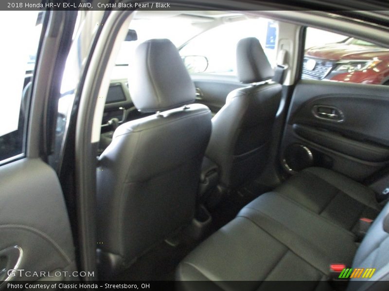 Crystal Black Pearl / Black 2018 Honda HR-V EX-L AWD