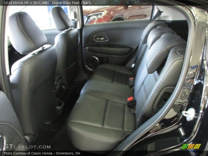 Crystal Black Pearl / Black 2018 Honda HR-V EX-L AWD