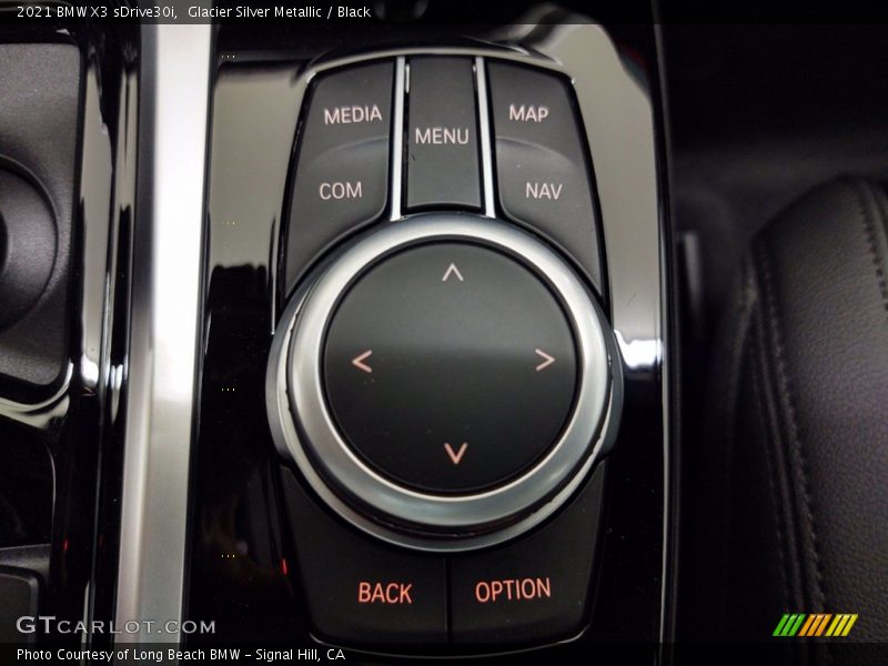 Glacier Silver Metallic / Black 2021 BMW X3 sDrive30i