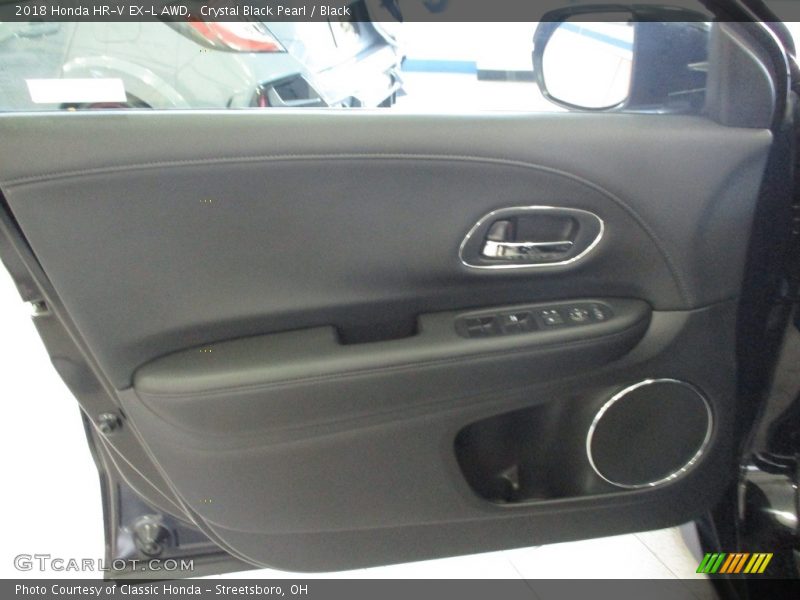 Crystal Black Pearl / Black 2018 Honda HR-V EX-L AWD