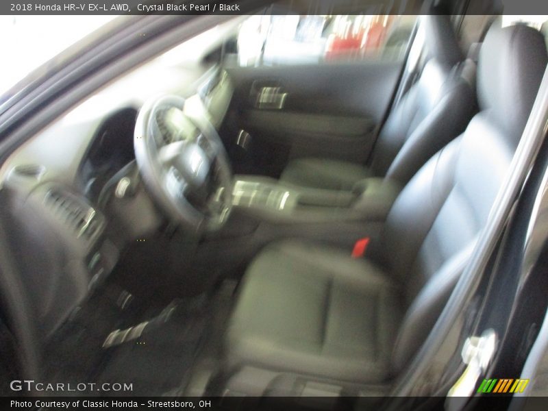 Crystal Black Pearl / Black 2018 Honda HR-V EX-L AWD