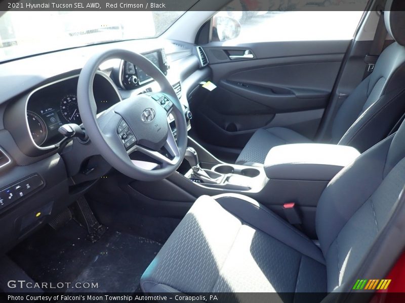 Red Crimson / Black 2021 Hyundai Tucson SEL AWD