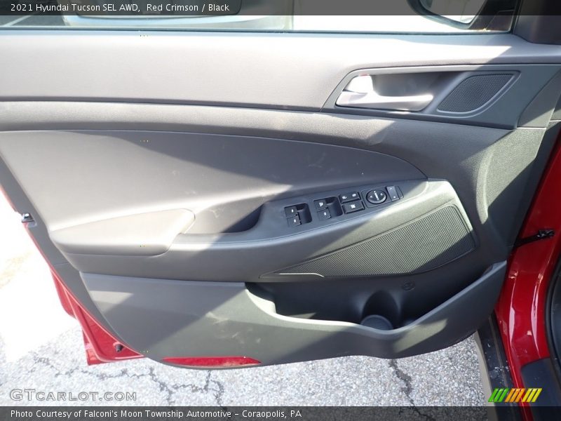 Red Crimson / Black 2021 Hyundai Tucson SEL AWD