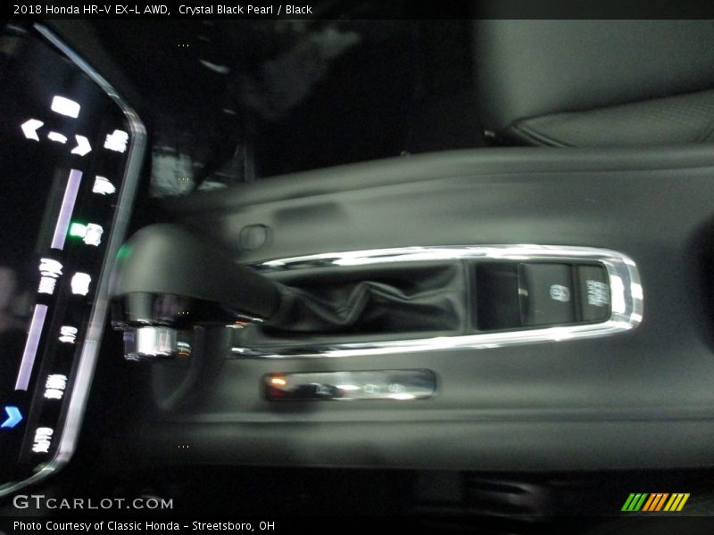 Crystal Black Pearl / Black 2018 Honda HR-V EX-L AWD