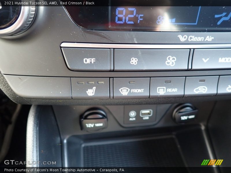 Red Crimson / Black 2021 Hyundai Tucson SEL AWD