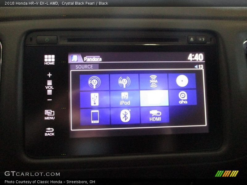 Crystal Black Pearl / Black 2018 Honda HR-V EX-L AWD