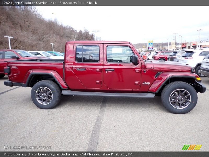  2021 Gladiator Overland 4x4 Snazzberry Pearl