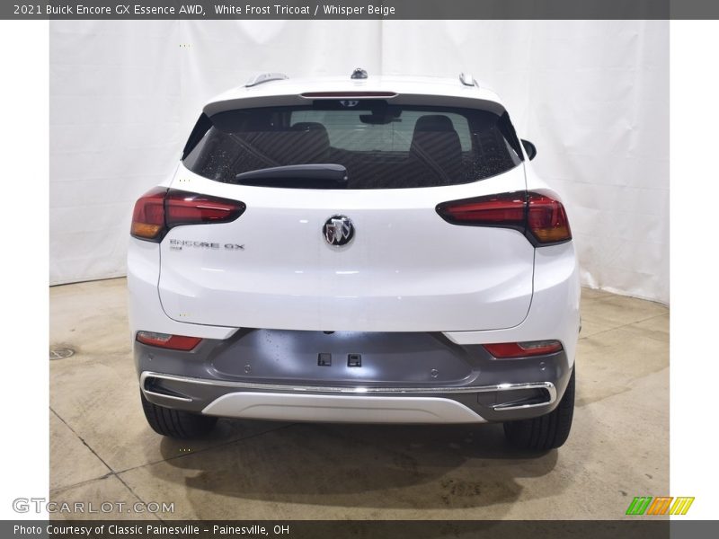 White Frost Tricoat / Whisper Beige 2021 Buick Encore GX Essence AWD