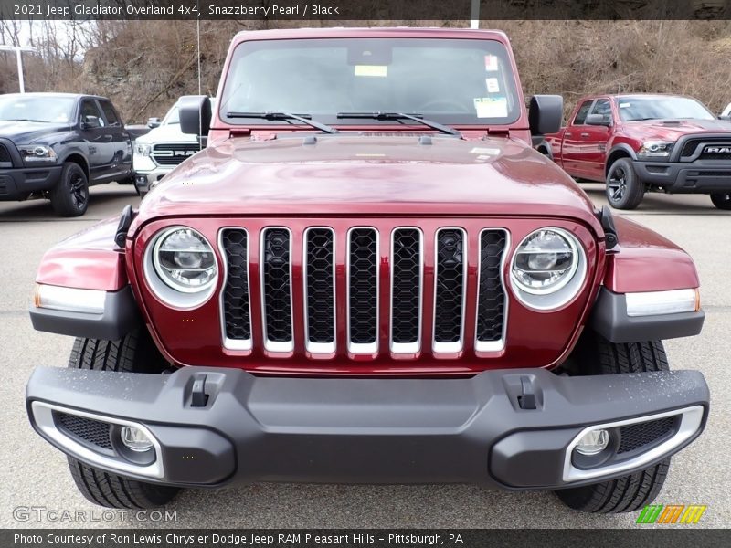 Snazzberry Pearl / Black 2021 Jeep Gladiator Overland 4x4