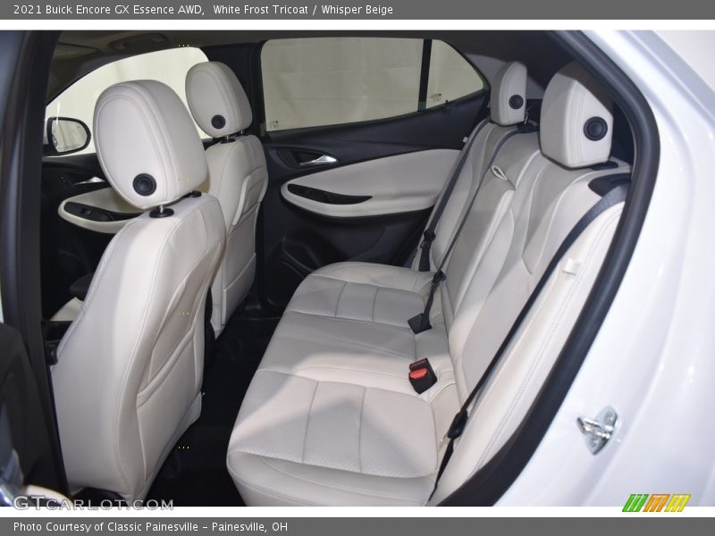 White Frost Tricoat / Whisper Beige 2021 Buick Encore GX Essence AWD