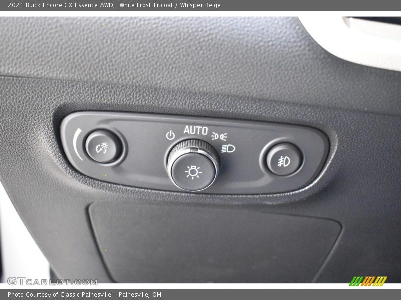White Frost Tricoat / Whisper Beige 2021 Buick Encore GX Essence AWD