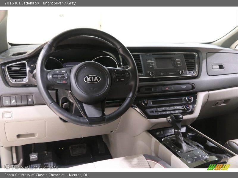 Dashboard of 2016 Sedona SX