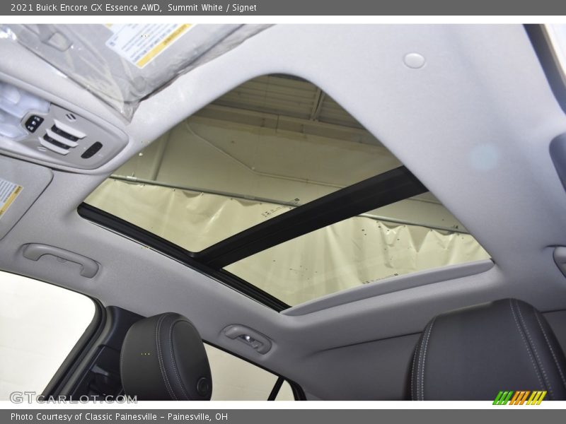 Summit White / Signet 2021 Buick Encore GX Essence AWD