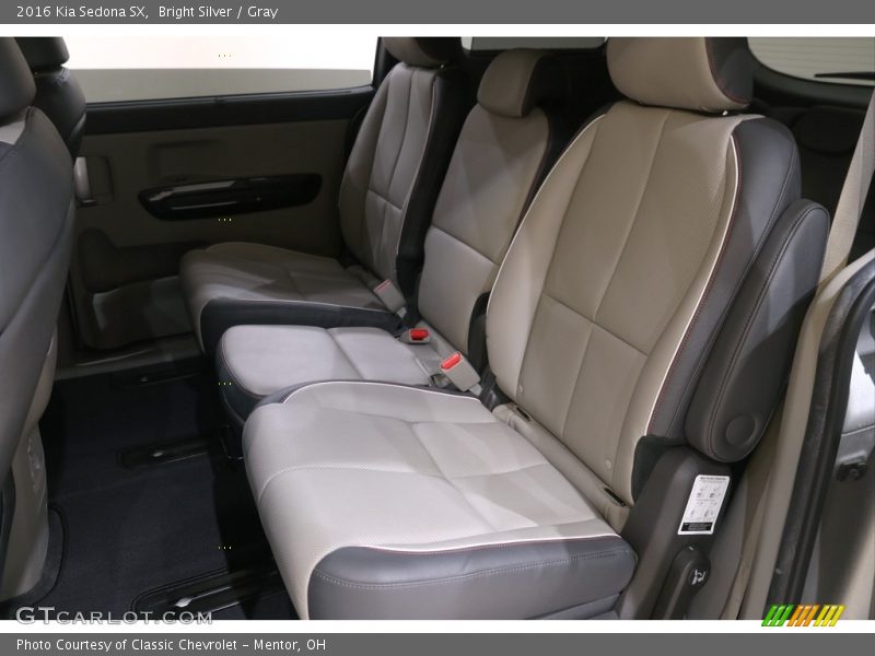 Rear Seat of 2016 Sedona SX
