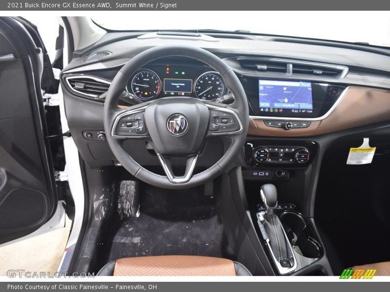 Summit White / Signet 2021 Buick Encore GX Essence AWD