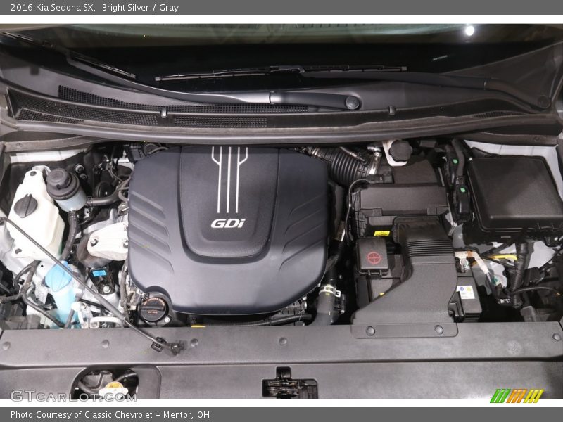  2016 Sedona SX Engine - 3.3 Liter GDI DOHC 24-Valve CVVT V6