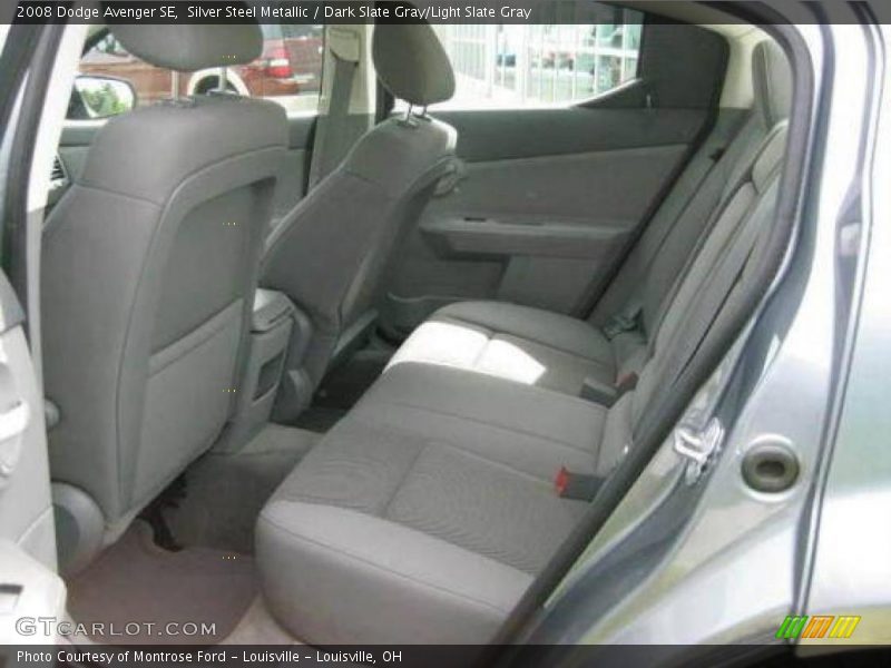 Silver Steel Metallic / Dark Slate Gray/Light Slate Gray 2008 Dodge Avenger SE