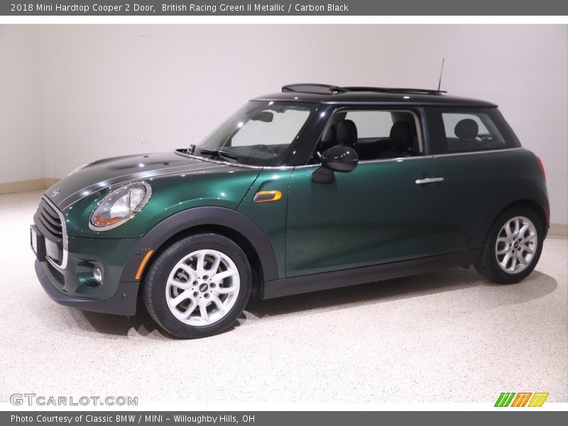 British Racing Green II Metallic / Carbon Black 2018 Mini Hardtop Cooper 2 Door