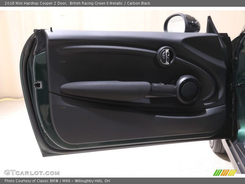 British Racing Green II Metallic / Carbon Black 2018 Mini Hardtop Cooper 2 Door