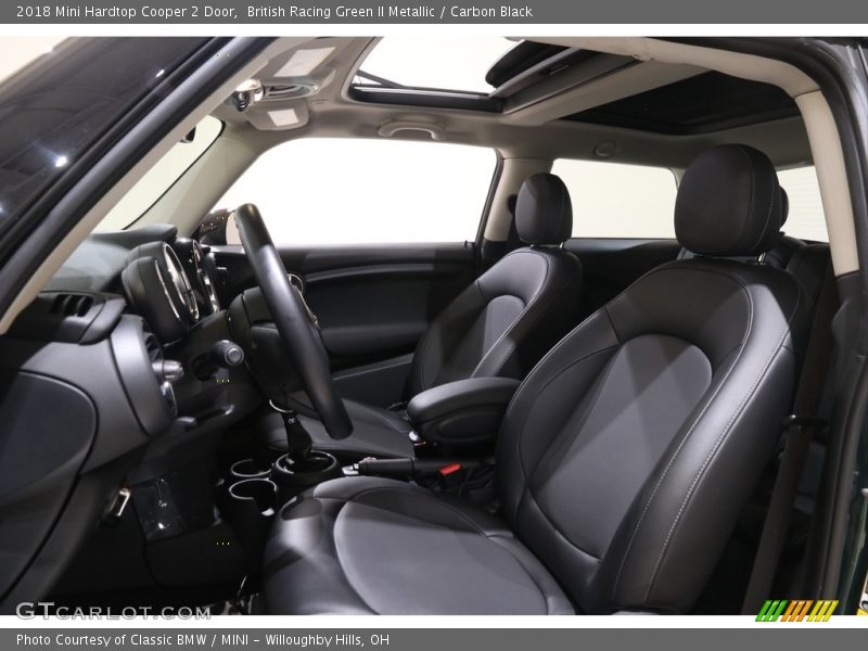 British Racing Green II Metallic / Carbon Black 2018 Mini Hardtop Cooper 2 Door
