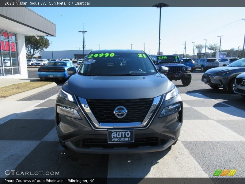 Gun Metallic / Charcoal 2021 Nissan Rogue SV