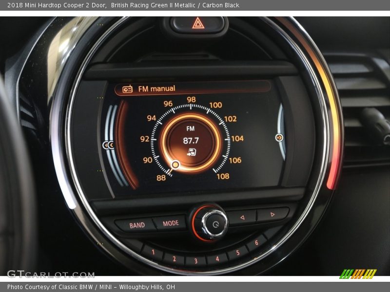 British Racing Green II Metallic / Carbon Black 2018 Mini Hardtop Cooper 2 Door