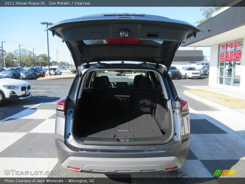 Gun Metallic / Charcoal 2021 Nissan Rogue SV