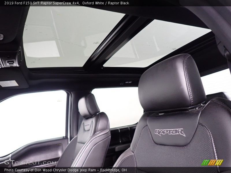 Oxford White / Raptor Black 2019 Ford F150 SVT Raptor SuperCrew 4x4