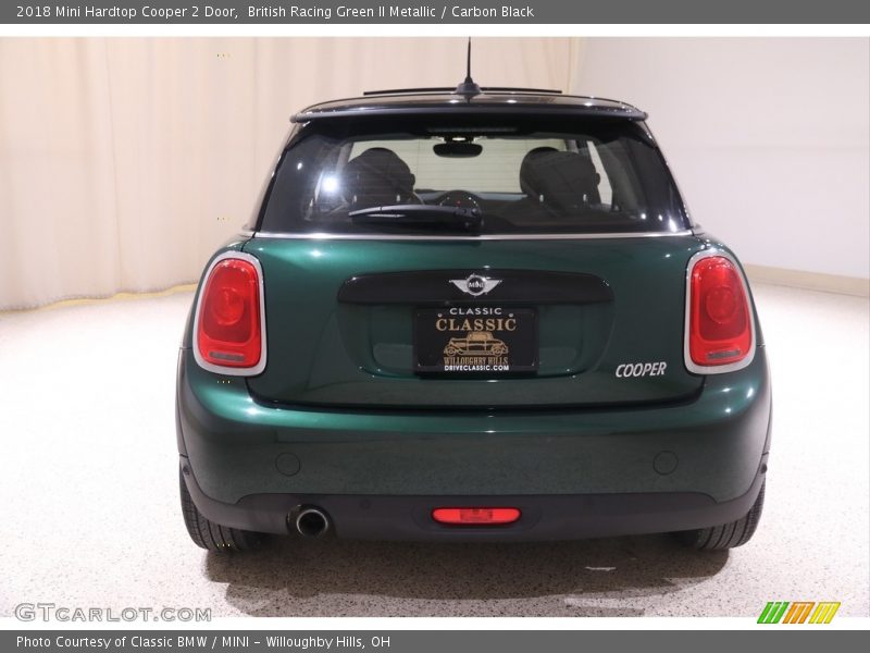 British Racing Green II Metallic / Carbon Black 2018 Mini Hardtop Cooper 2 Door