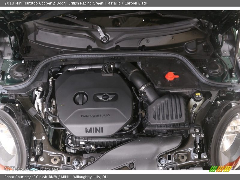 British Racing Green II Metallic / Carbon Black 2018 Mini Hardtop Cooper 2 Door