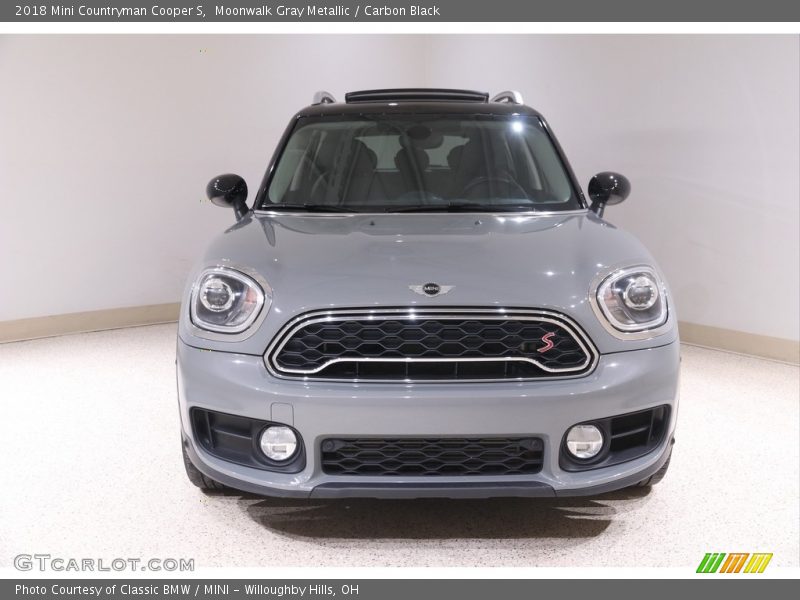 Moonwalk Gray Metallic / Carbon Black 2018 Mini Countryman Cooper S